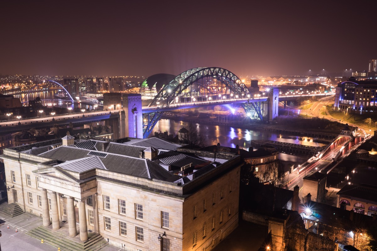 The View From Newcastle Castle